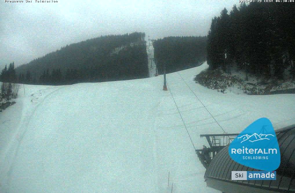 Archiv Foto Webcam Reiteralm - Talstation Preunegg