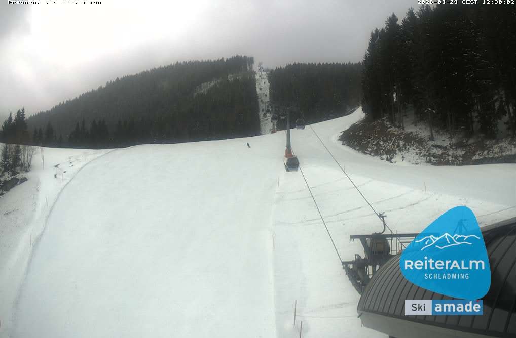 Archiv Foto Webcam Reiteralm - Talstation Preunegg