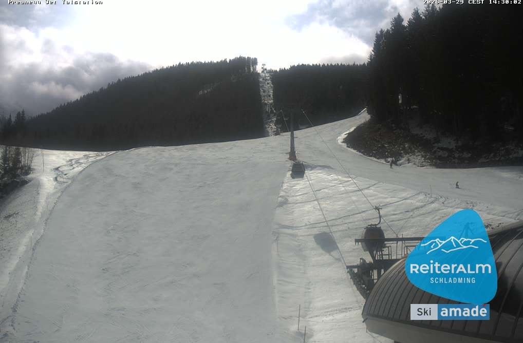 Archiv Foto Webcam Reiteralm - Talstation Preunegg