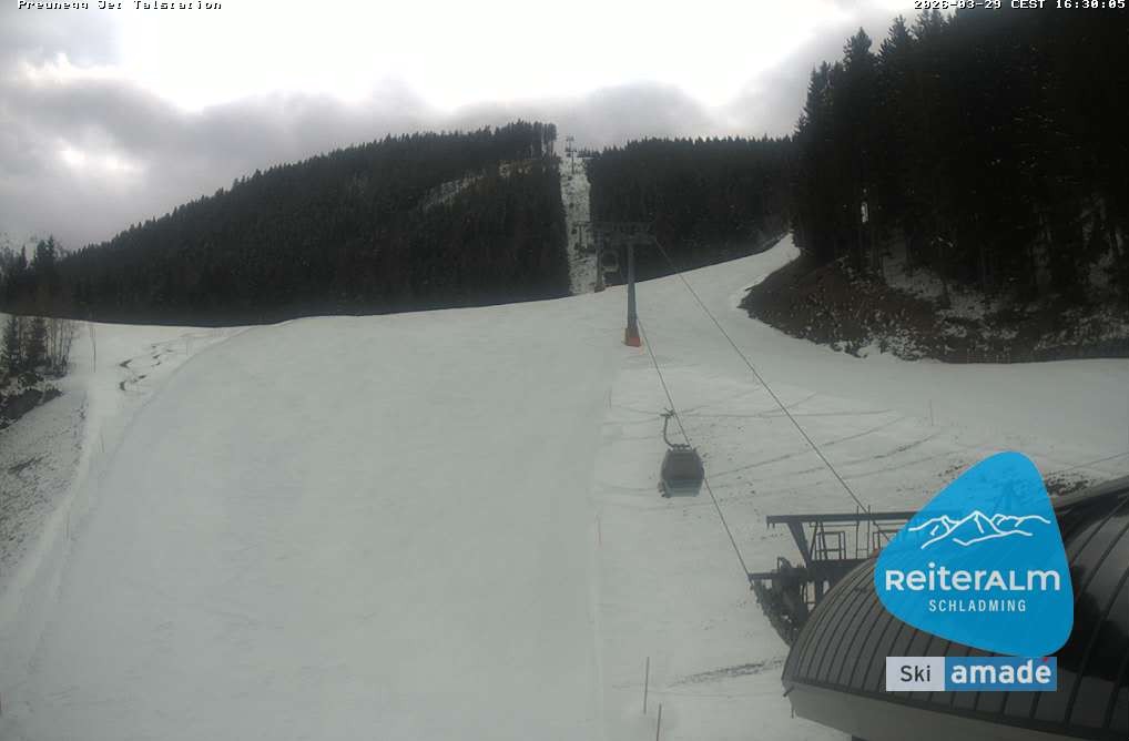 Archiv Foto Webcam Reiteralm - Talstation Preunegg