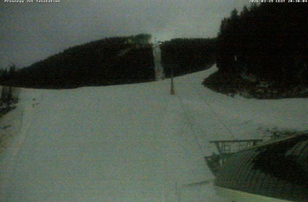 Archiv Foto Webcam Reiteralm - Talstation Preunegg