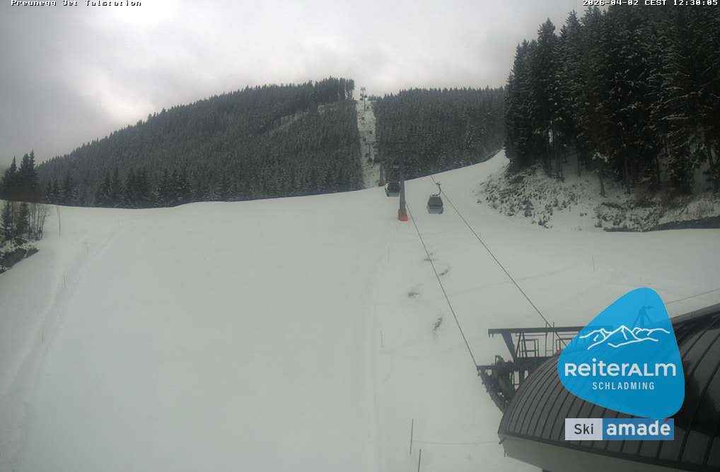 Archiv Foto Webcam Reiteralm - Talstation Preunegg