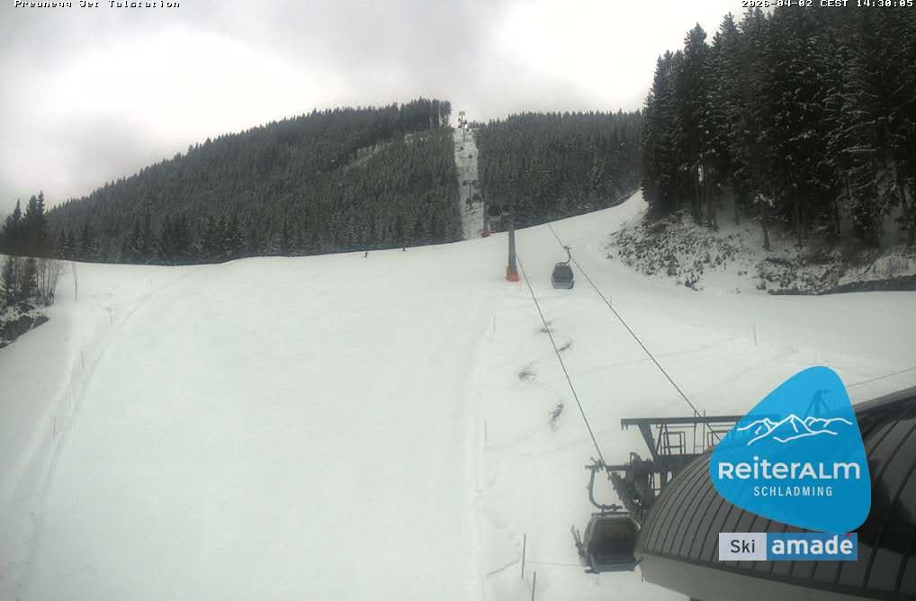 Archiv Foto Webcam Reiteralm - Talstation Preunegg