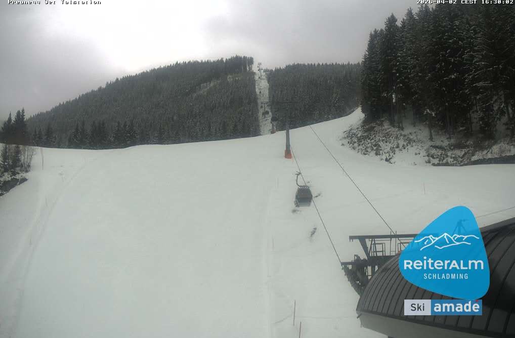 Archiv Foto Webcam Reiteralm - Talstation Preunegg