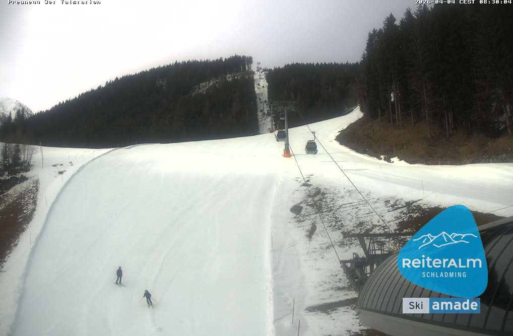 Archiv Foto Webcam Reiteralm - Talstation Preunegg