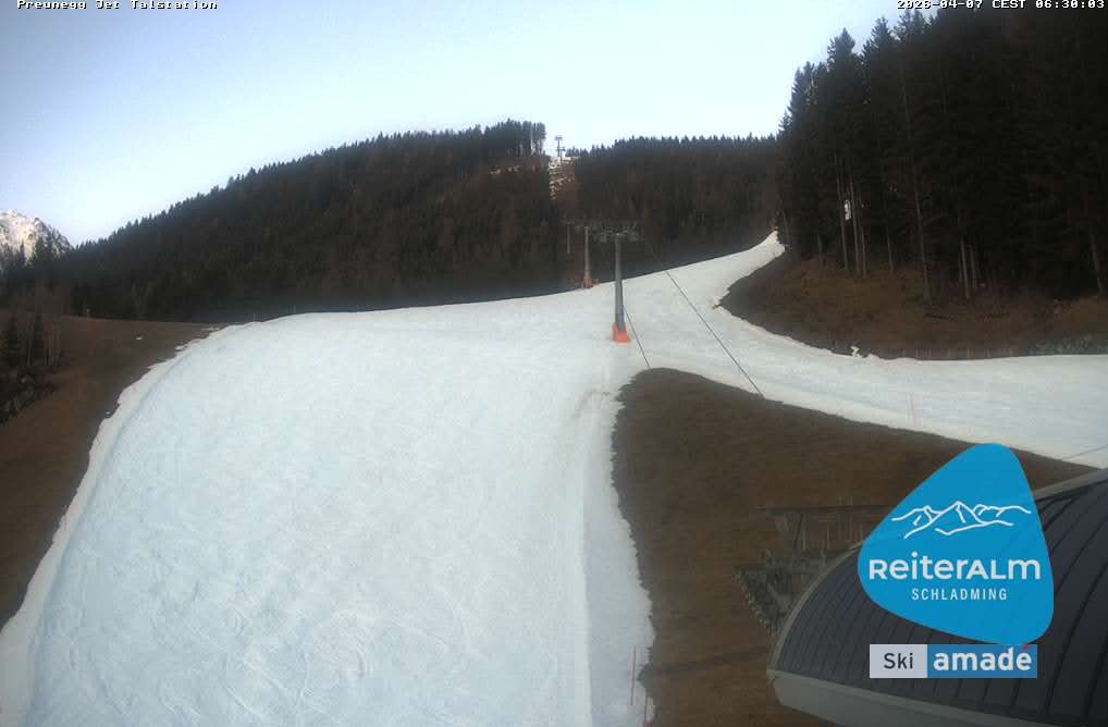 Archiv Foto Webcam Reiteralm - Talstation Preunegg