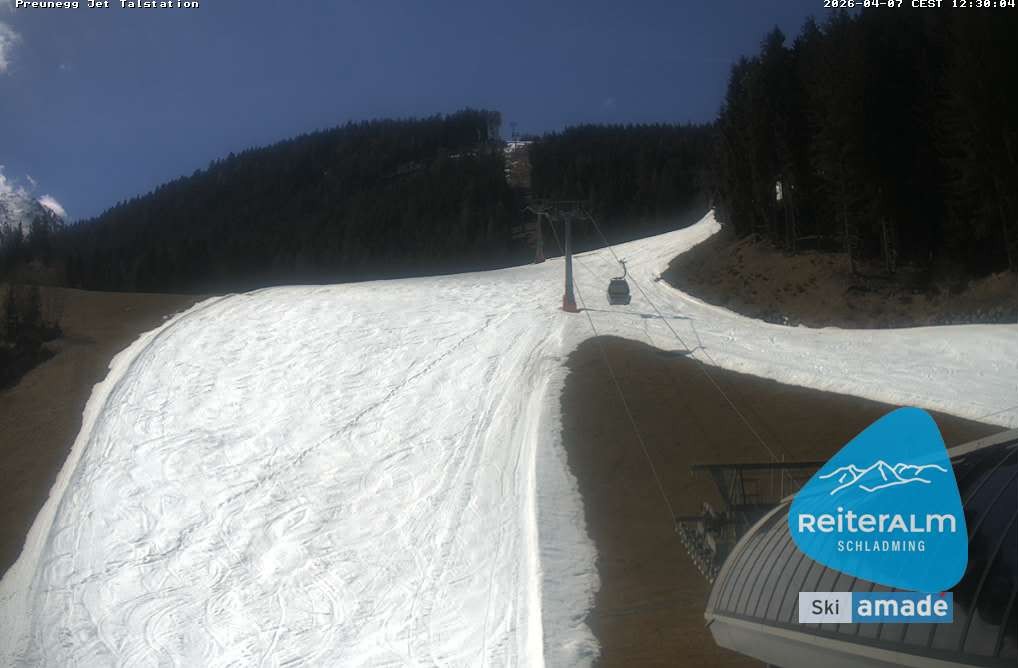 Archiv Foto Webcam Reiteralm - Talstation Preunegg