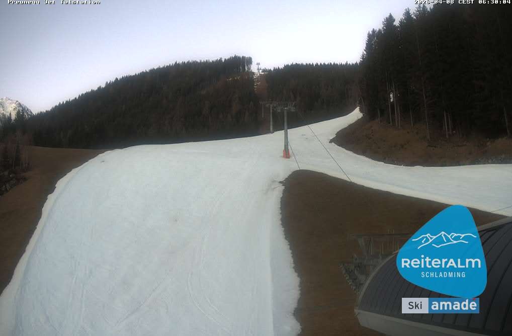 Archiv Foto Webcam Reiteralm - Talstation Preunegg