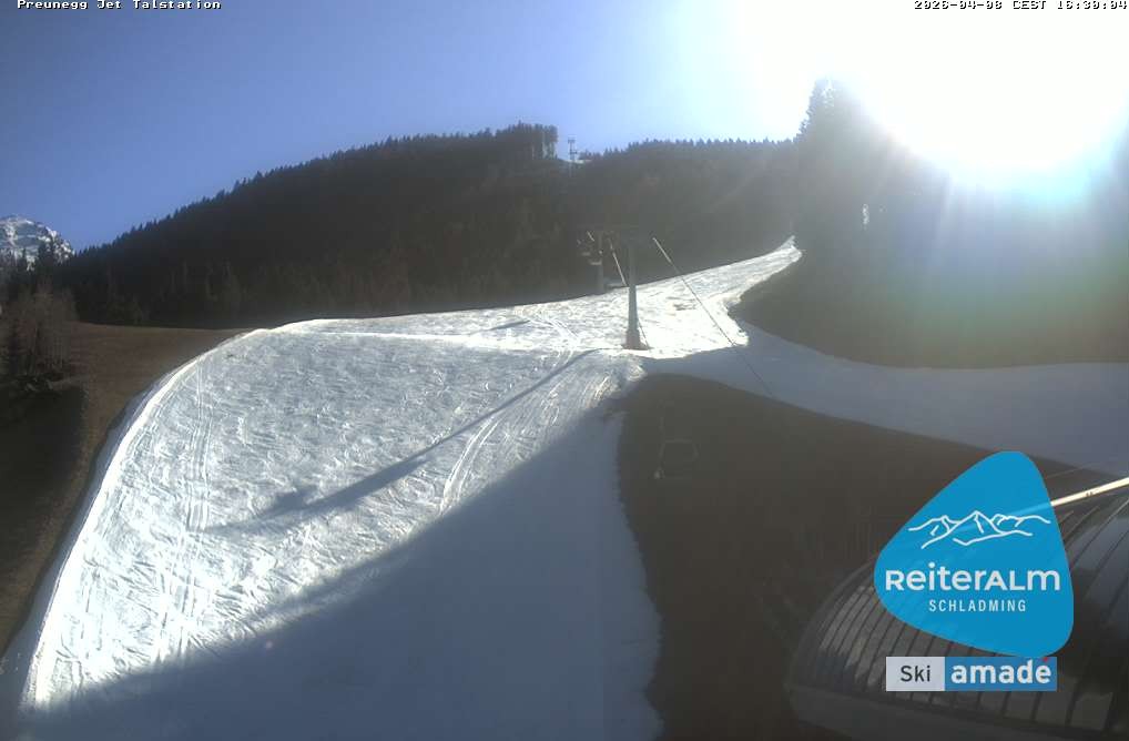 Archiv Foto Webcam Reiteralm - Talstation Preunegg