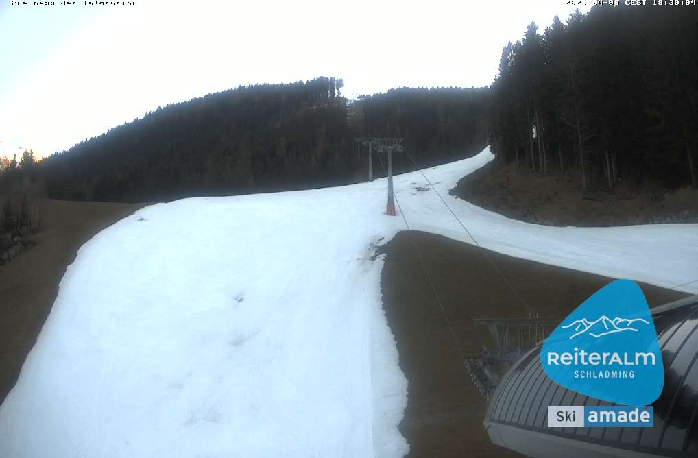 Archiv Foto Webcam Reiteralm - Talstation Preunegg
