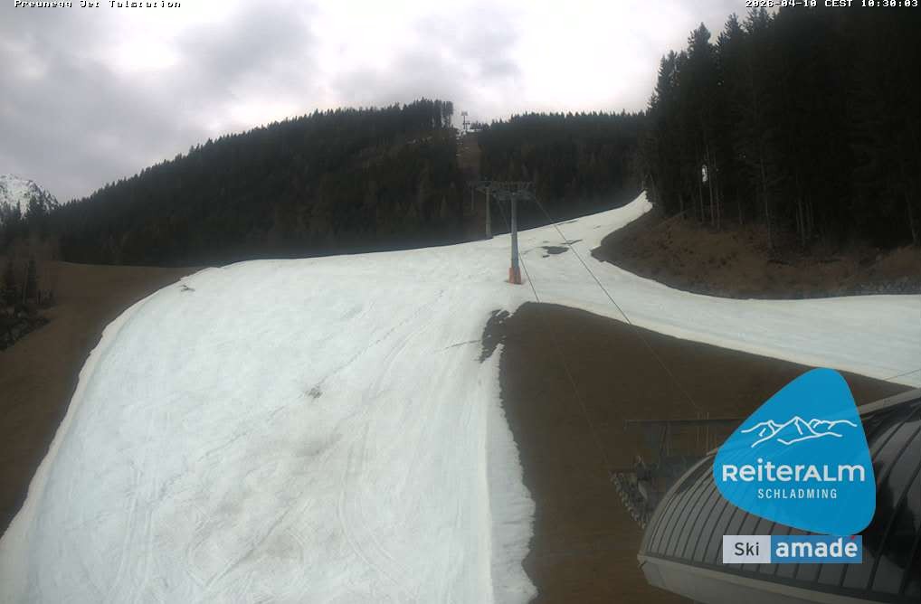 Archiv Foto Webcam Reiteralm - Talstation Preunegg