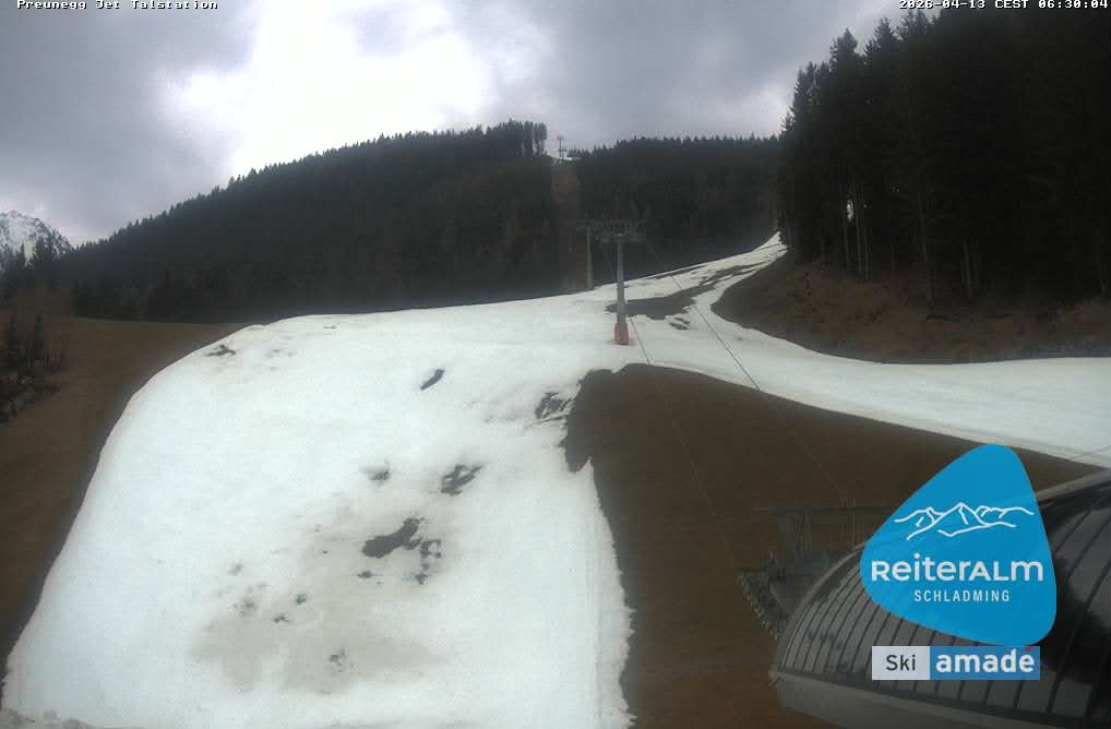 Archiv Foto Webcam Reiteralm - Talstation Preunegg