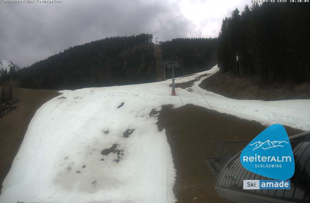 Archiv Foto Webcam Reiteralm - Talstation Preunegg