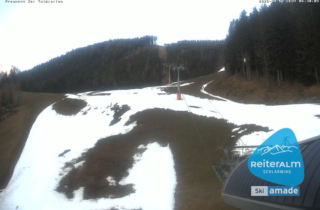 Archiv Foto Webcam Reiteralm - Talstation Preunegg