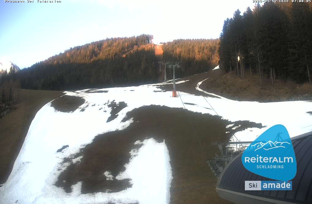 Archiv Foto Webcam Reiteralm - Talstation Preunegg