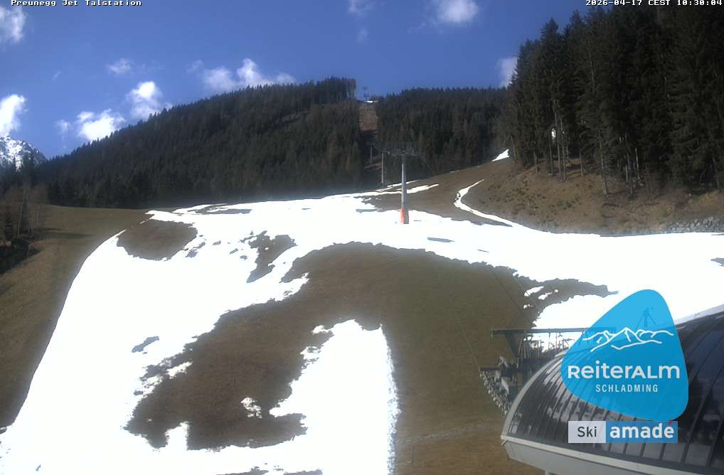 Archiv Foto Webcam Reiteralm - Talstation Preunegg