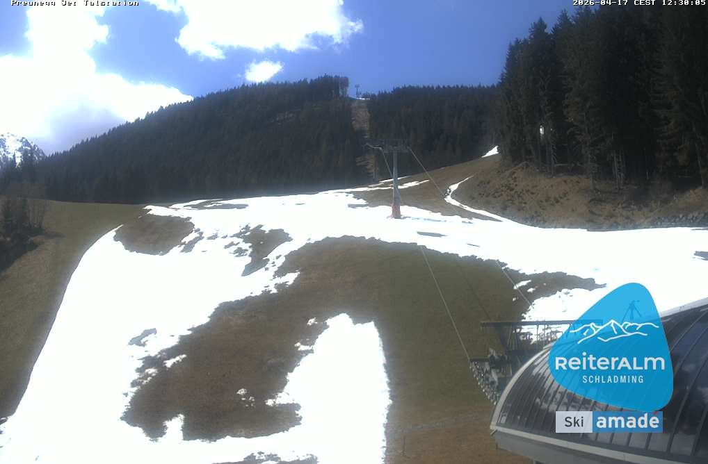 Archiv Foto Webcam Reiteralm - Talstation Preunegg