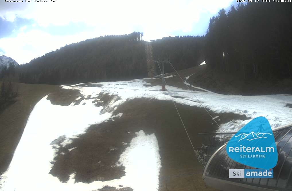 Archiv Foto Webcam Reiteralm - Talstation Preunegg