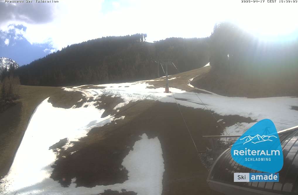 Archiv Foto Webcam Reiteralm - Talstation Preunegg