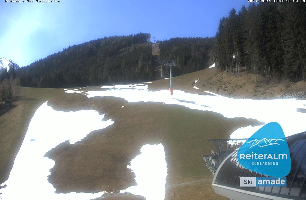 Archiv Foto Webcam Reiteralm - Talstation Preunegg