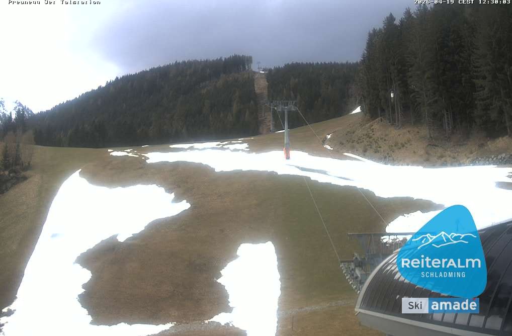 Archiv Foto Webcam Reiteralm - Talstation Preunegg