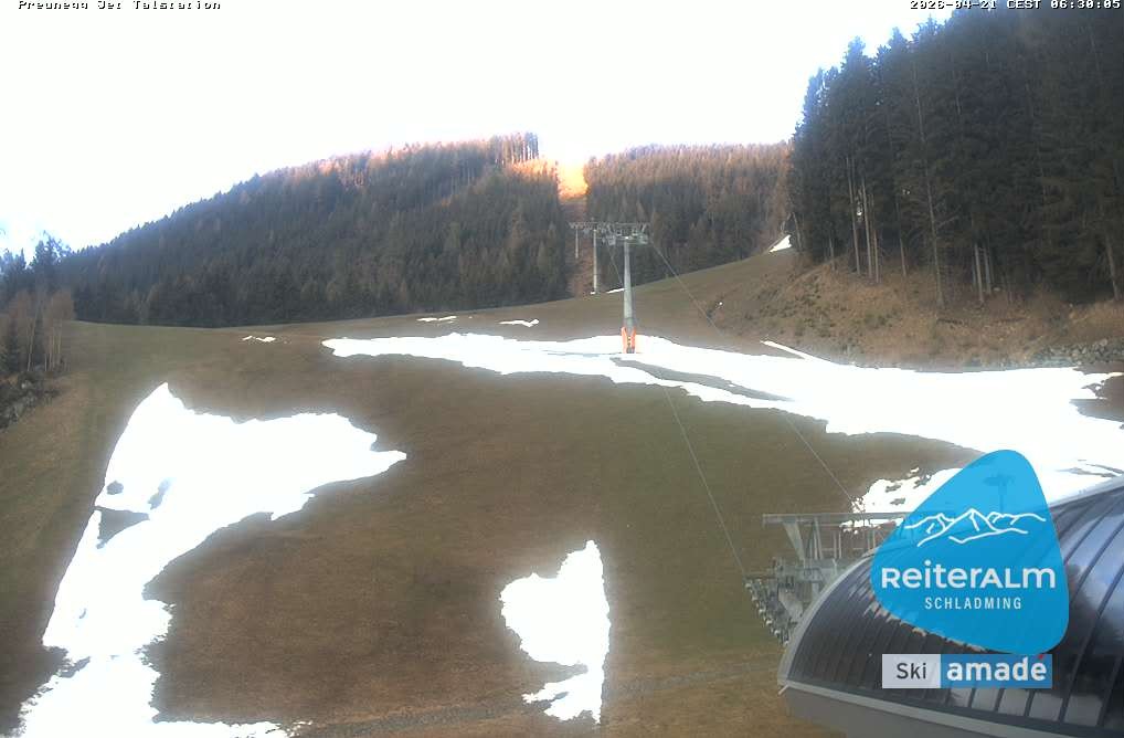 Archiv Foto Webcam Reiteralm - Talstation Preunegg