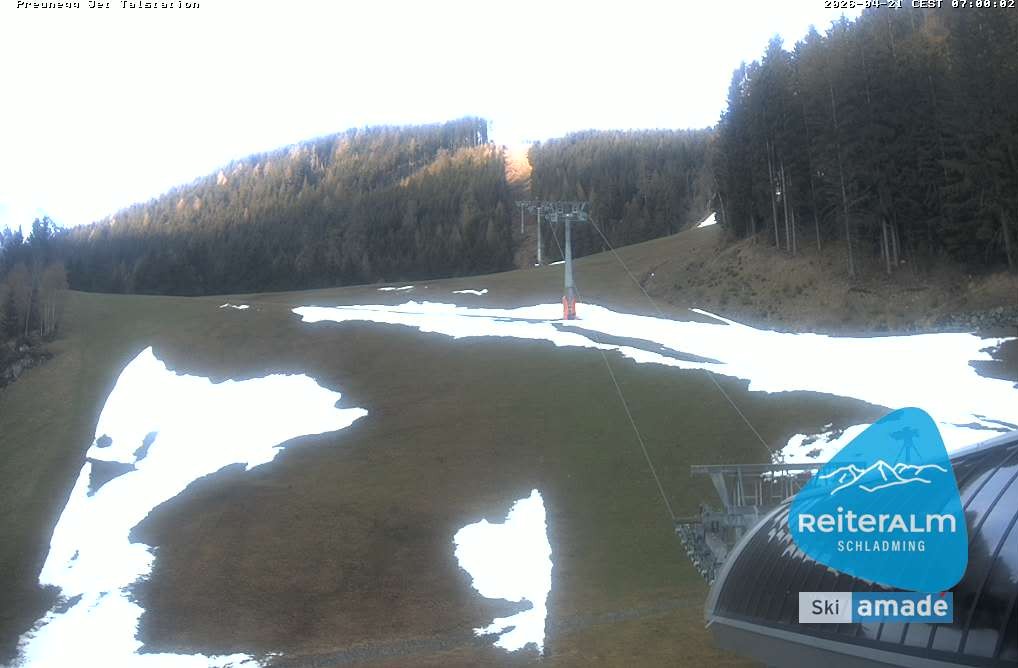 Archiv Foto Webcam Reiteralm - Talstation Preunegg