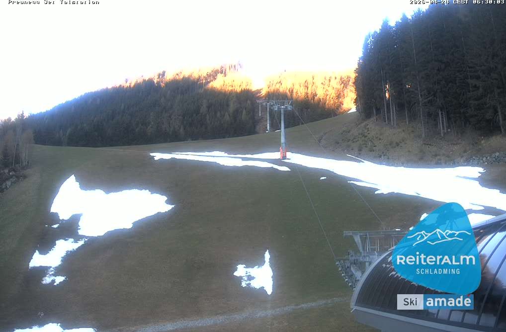 Archiv Foto Webcam Reiteralm - Talstation Preunegg