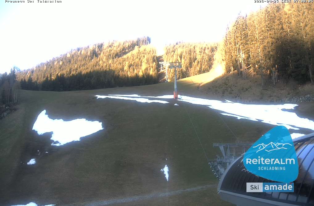 Archiv Foto Webcam Reiteralm - Talstation Preunegg