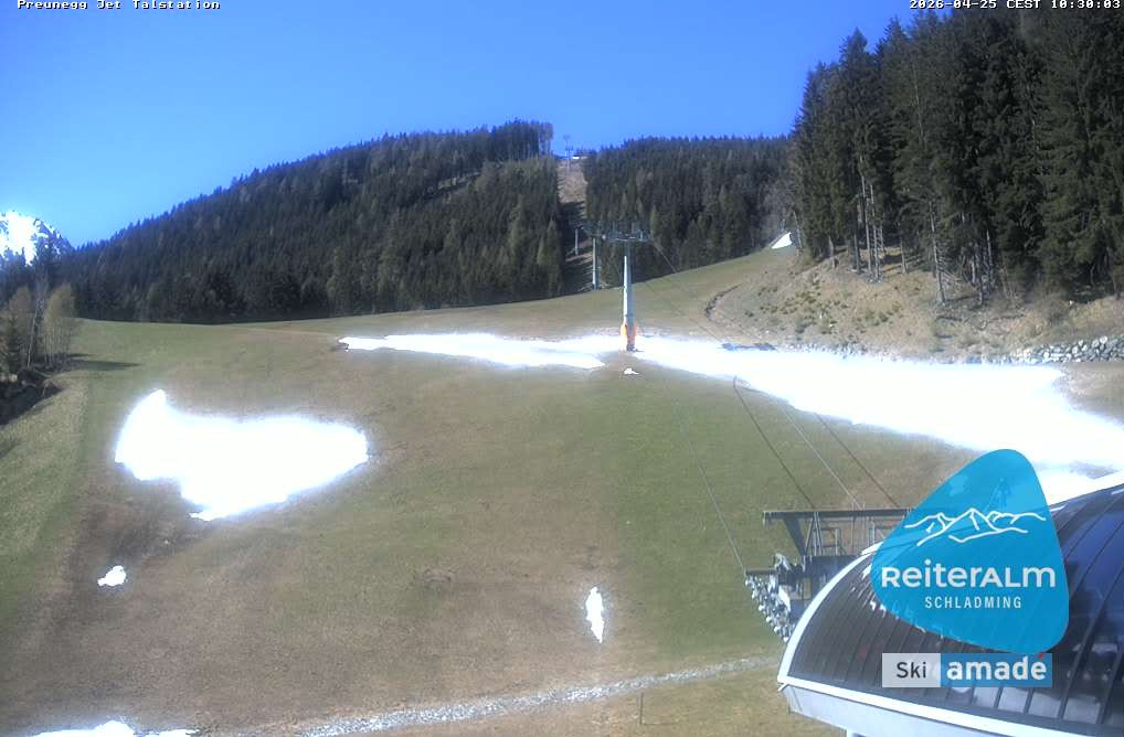 Archiv Foto Webcam Reiteralm - Talstation Preunegg