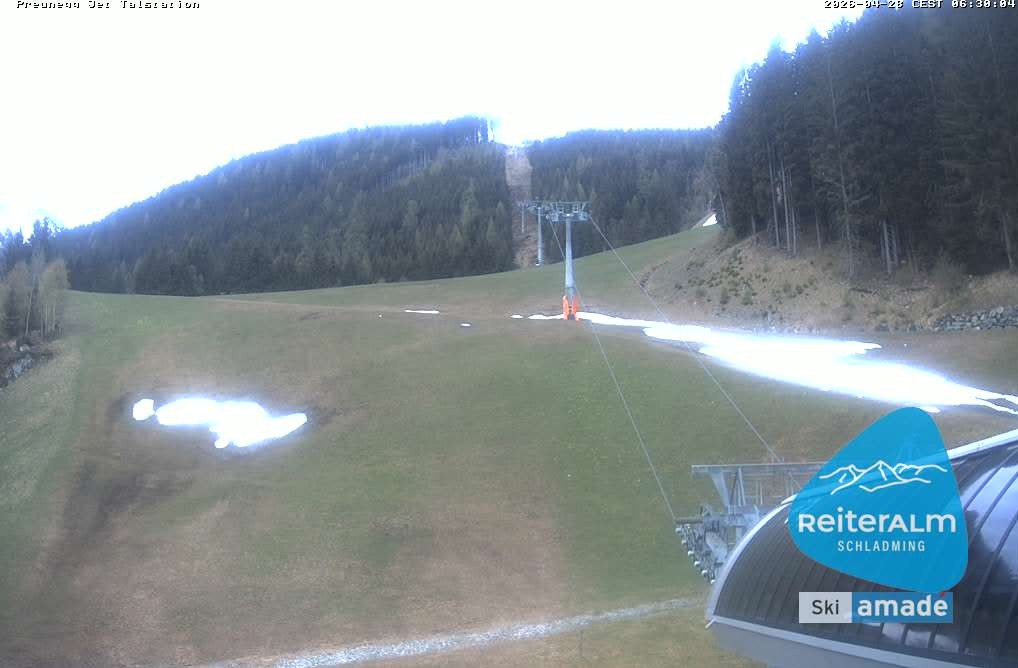 Archiv Foto Webcam Reiteralm - Talstation Preunegg