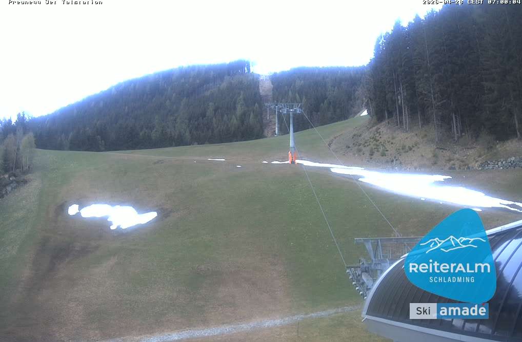 Archiv Foto Webcam Reiteralm - Talstation Preunegg