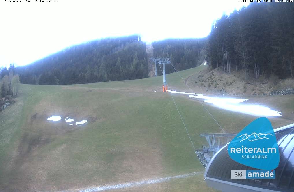 Archiv Foto Webcam Reiteralm - Talstation Preunegg
