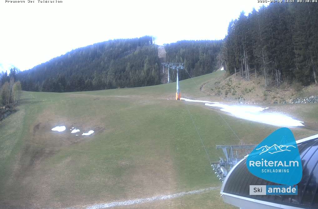 Archiv Foto Webcam Reiteralm - Talstation Preunegg