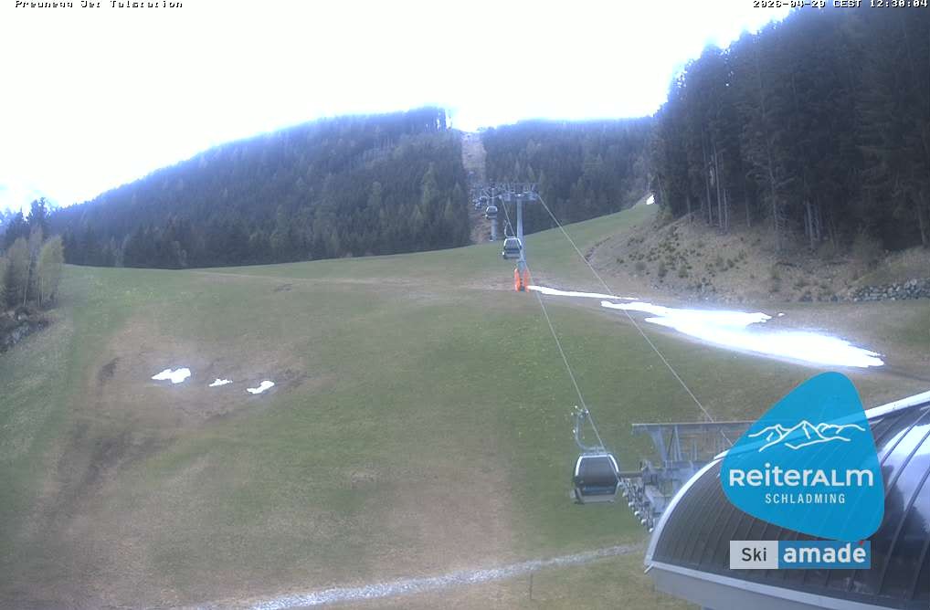 Archiv Foto Webcam Reiteralm - Talstation Preunegg