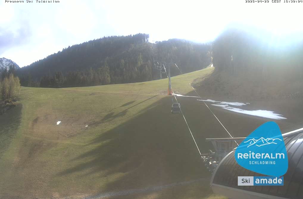 Archived image Webcam Reiteralm: Preunegg Jet Base Station