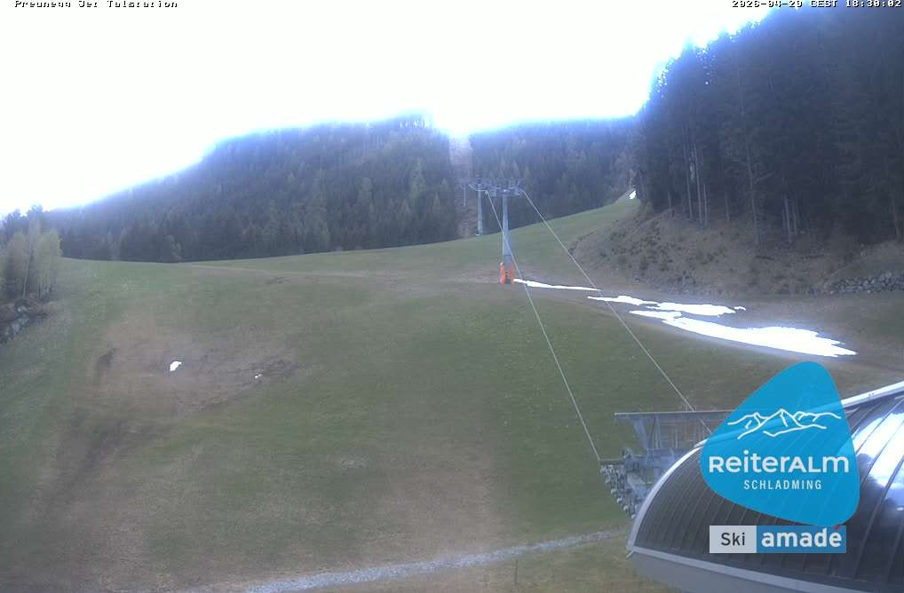 Archived image Webcam Reiteralm: Preunegg Jet Base Station