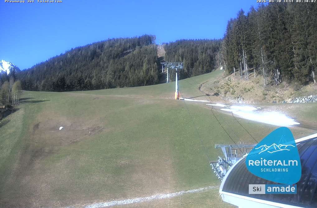 Archiv Foto Webcam Reiteralm - Talstation Preunegg
