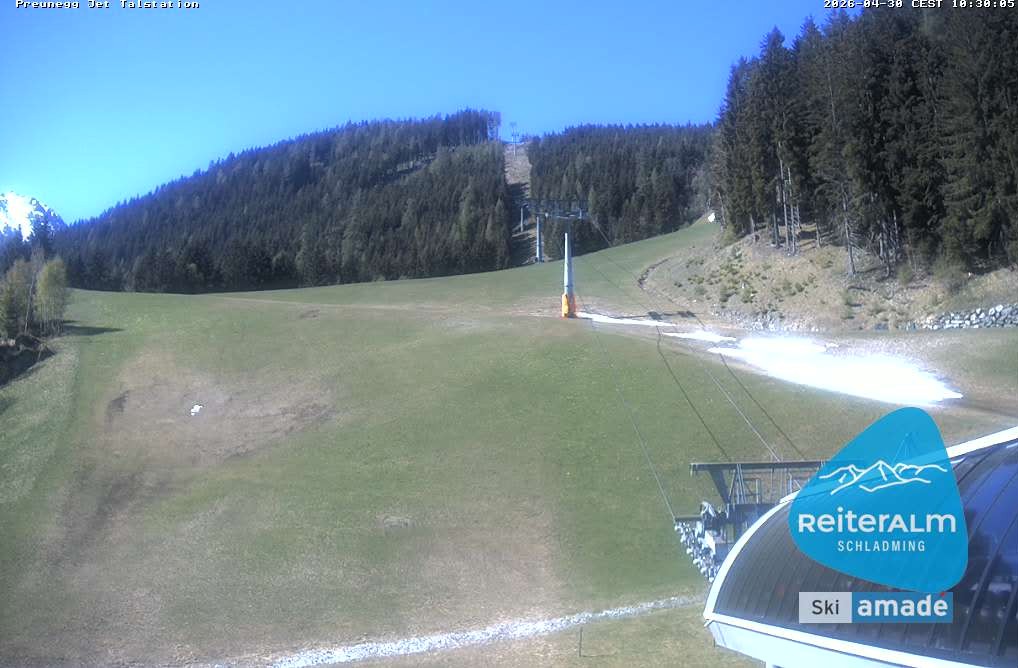 Archiv Foto Webcam Reiteralm - Talstation Preunegg