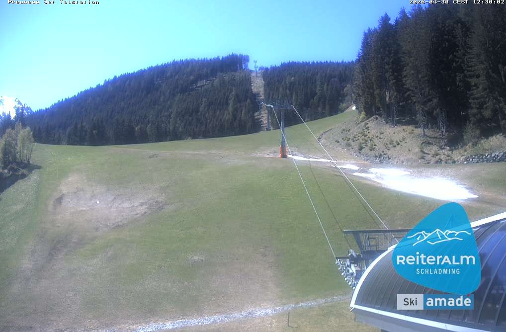 Archiv Foto Webcam Reiteralm - Talstation Preunegg