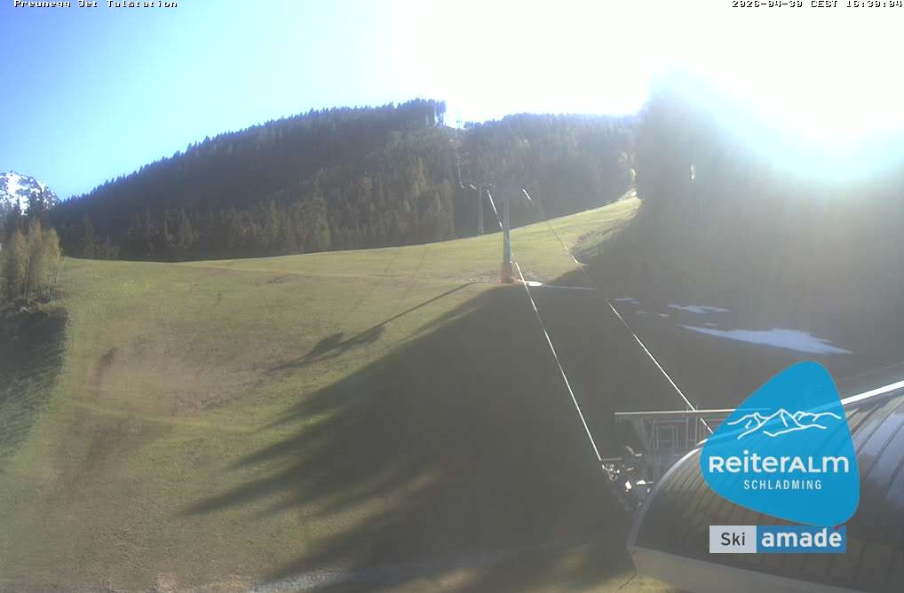 Archiv Foto Webcam Reiteralm - Talstation Preunegg
