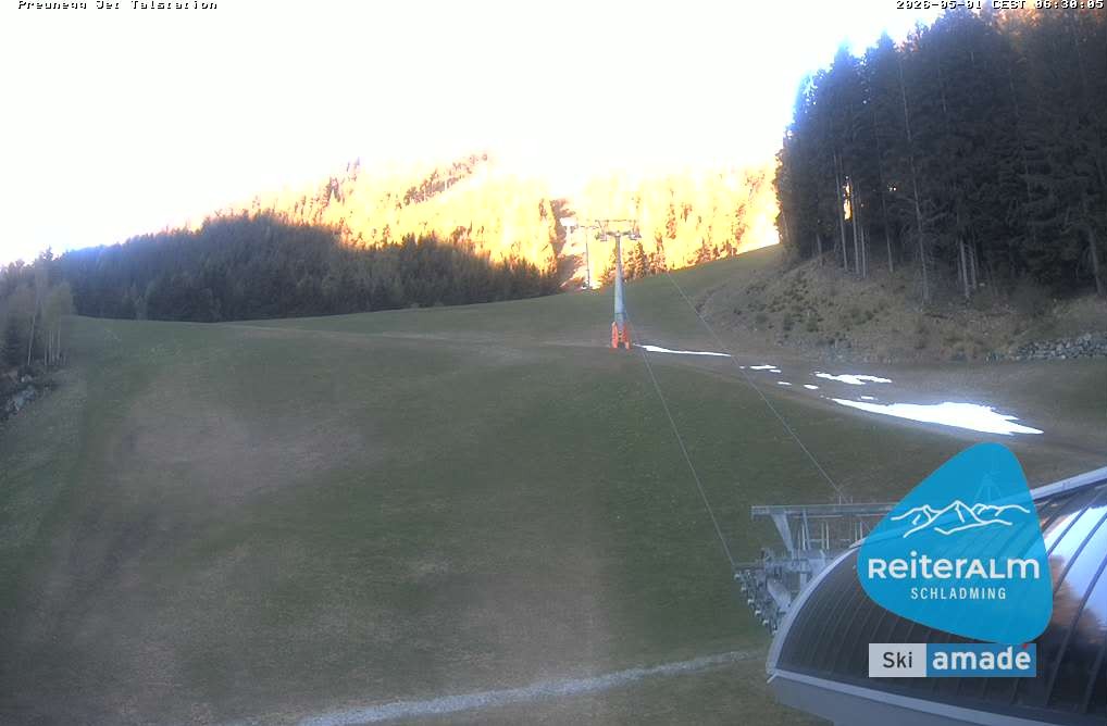 Archiv Foto Webcam Reiteralm - Talstation Preunegg