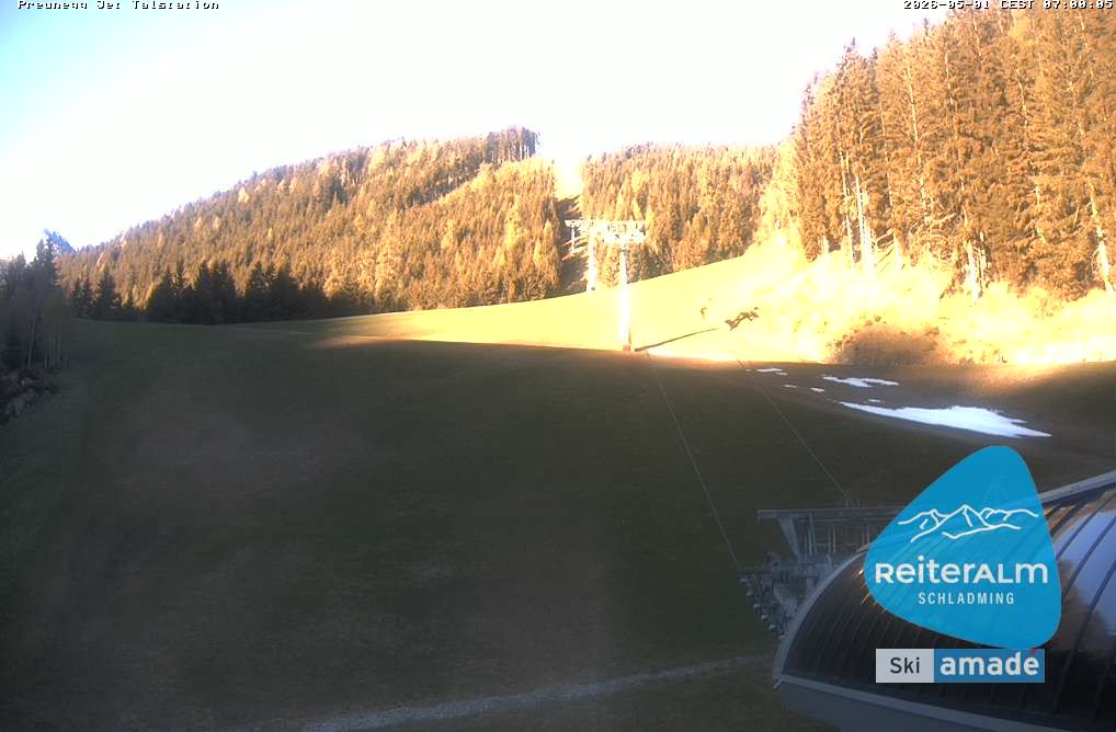 Archiv Foto Webcam Reiteralm - Talstation Preunegg