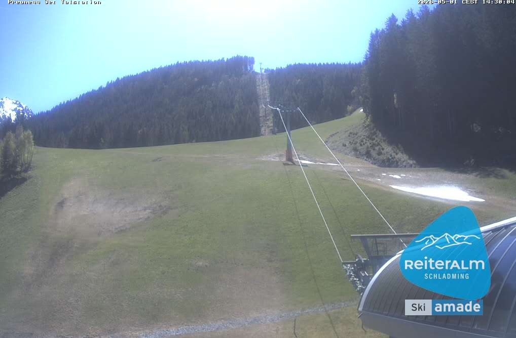 Archiv Foto Webcam Reiteralm - Talstation Preunegg