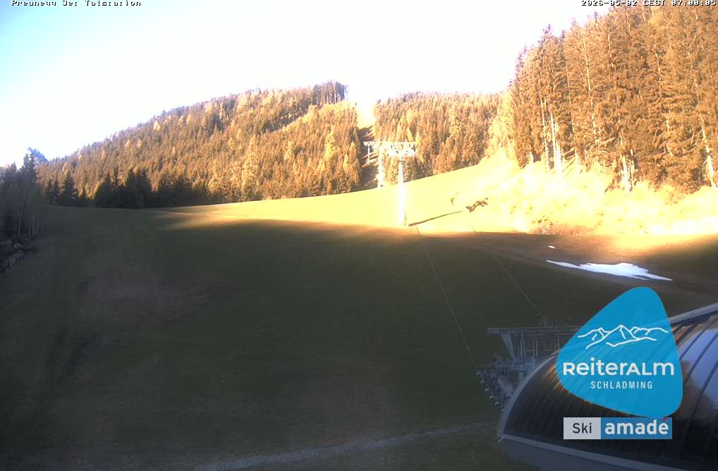 Archiv Foto Webcam Reiteralm - Talstation Preunegg
