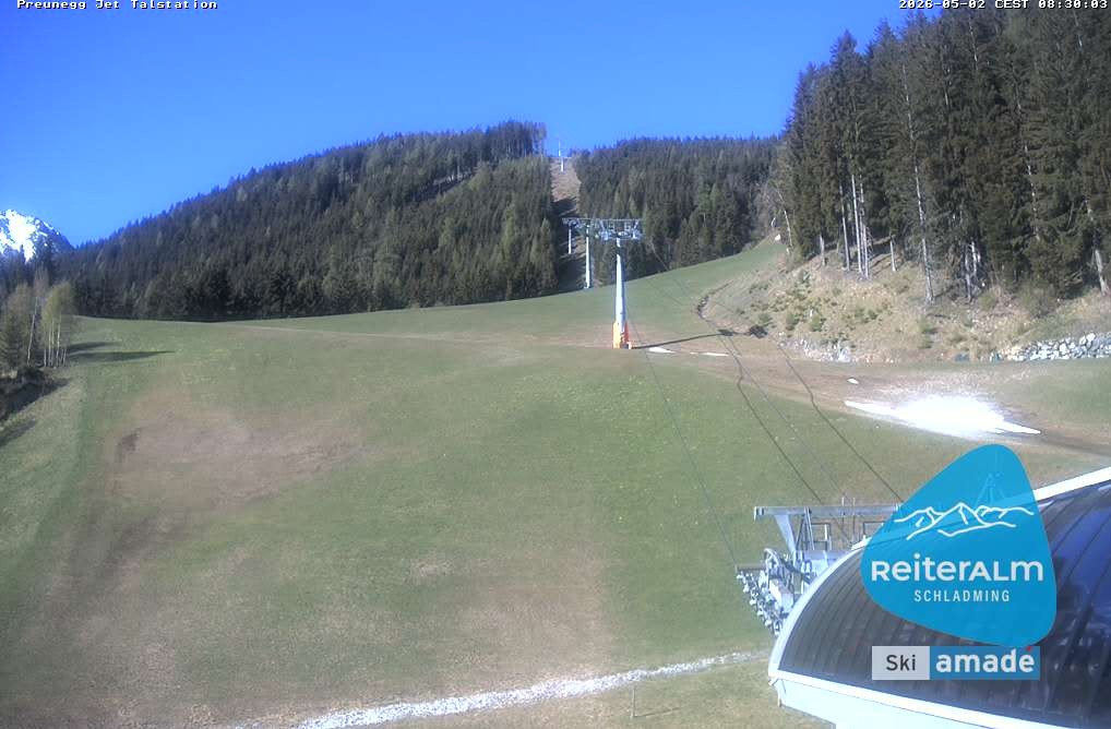 Archiv Foto Webcam Reiteralm - Talstation Preunegg