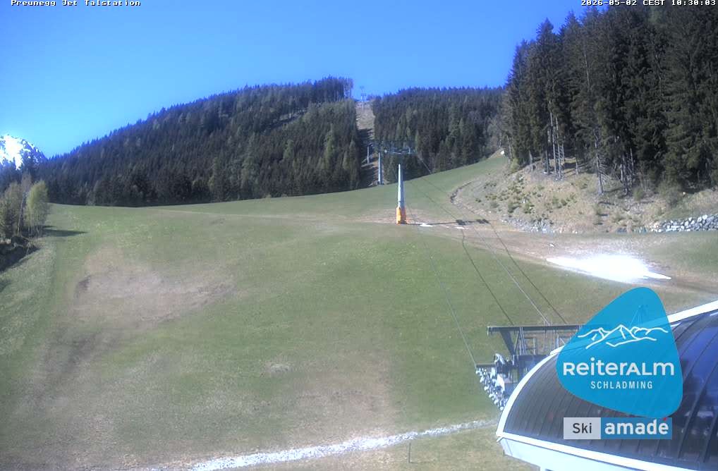 Archiv Foto Webcam Reiteralm - Talstation Preunegg