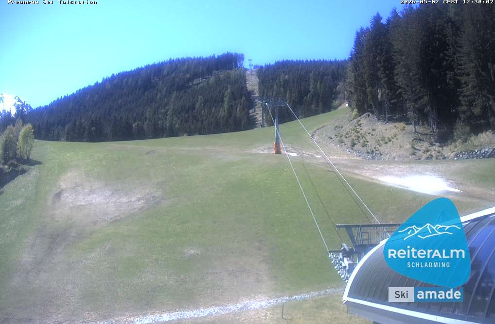 Archiv Foto Webcam Reiteralm - Talstation Preunegg