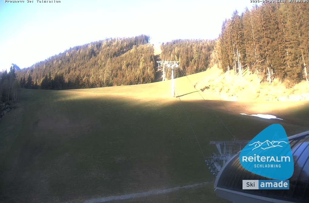 Archiv Foto Webcam Reiteralm - Talstation Preunegg