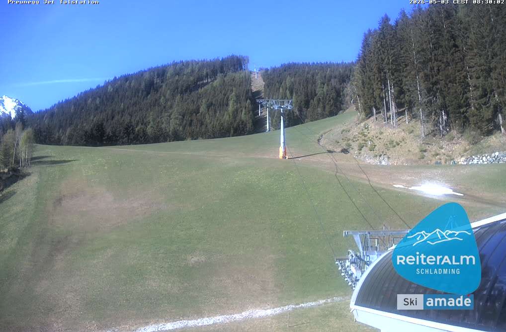 Archiv Foto Webcam Reiteralm - Talstation Preunegg